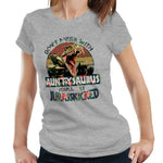 Auntysaurus 2 Tshirt Fitted Ladies