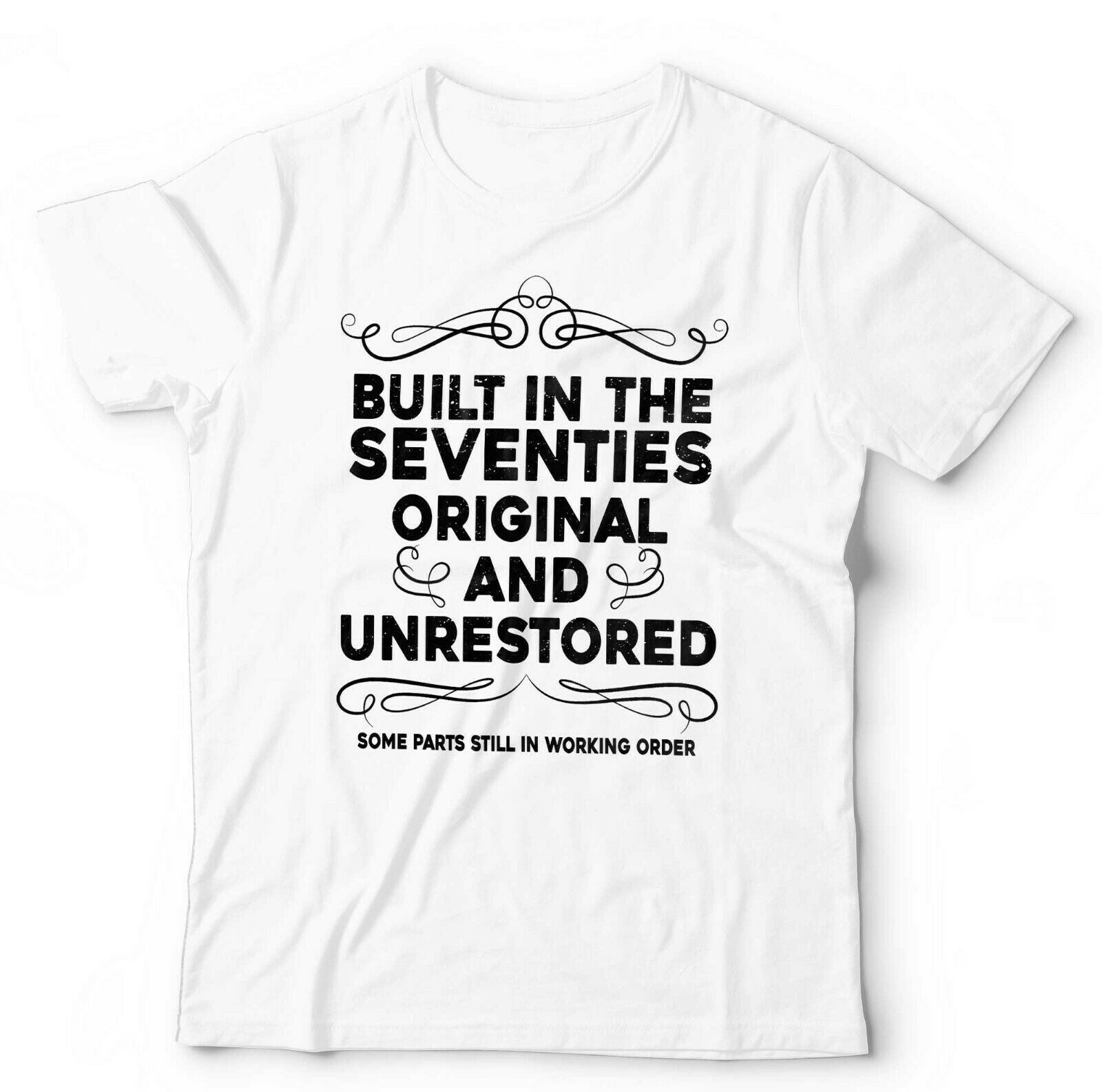 Built In The Seventies Tshirt Unisex