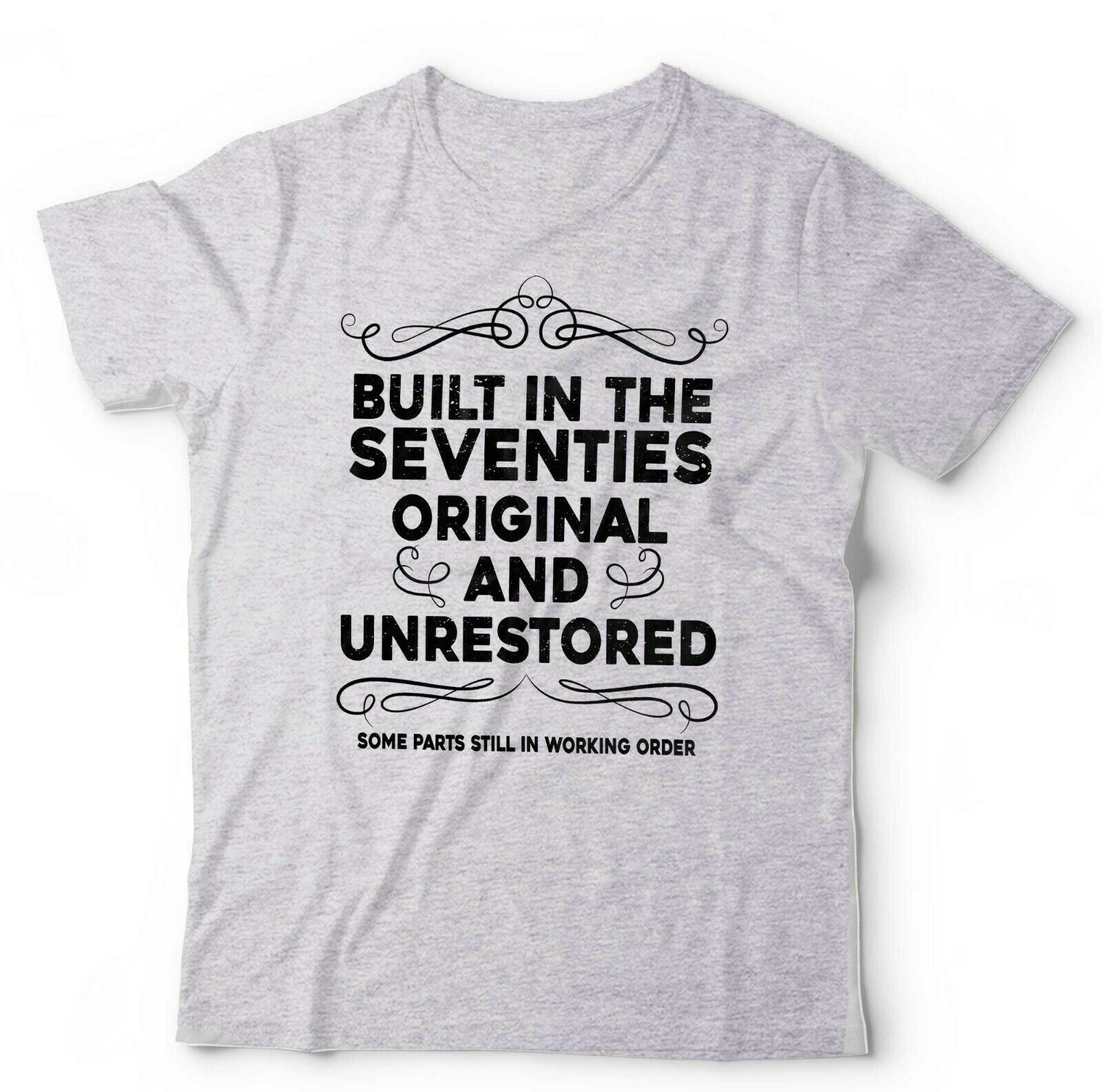 Built In The Seventies Tshirt Unisex