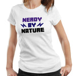 Nerdy By Nature Tshirt Fitted Ladies