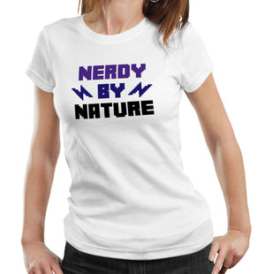 Nerdy By Nature Tshirt Fitted Ladies