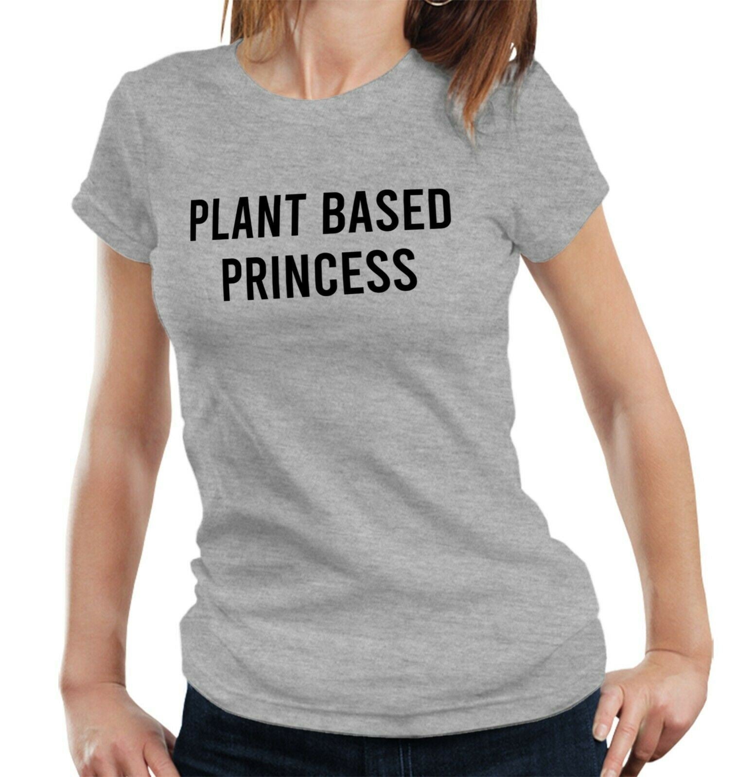 Plant Based Princess Tshirt Fitted Ladies