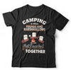 Camping Is Where Friends And Marshmallows Get Toasted Tshirt Unisex