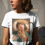 Virgin Mary Uma Thurman Tshirt Fitted Ladies