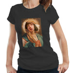 Virgin Mary Uma Thurman Tshirt Fitted Ladies