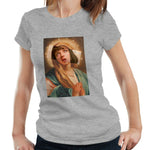 Virgin Mary Uma Thurman Tshirt Fitted Ladies