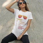 I Want To Break Free Sun Glasses Tshirt Fitted Ladies