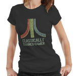 Classically Trained Gamer T shirt Fitted Ladies