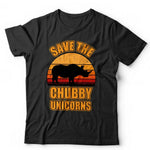 Save The Chubby Unicorns Tshirt Unisex & Kids