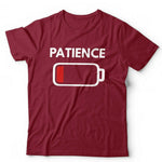 Patience Tshirt Unisex & Kids - Funny, Humour