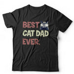 Best Cat Dad Ever 2 Tshirt Unisex & Kids