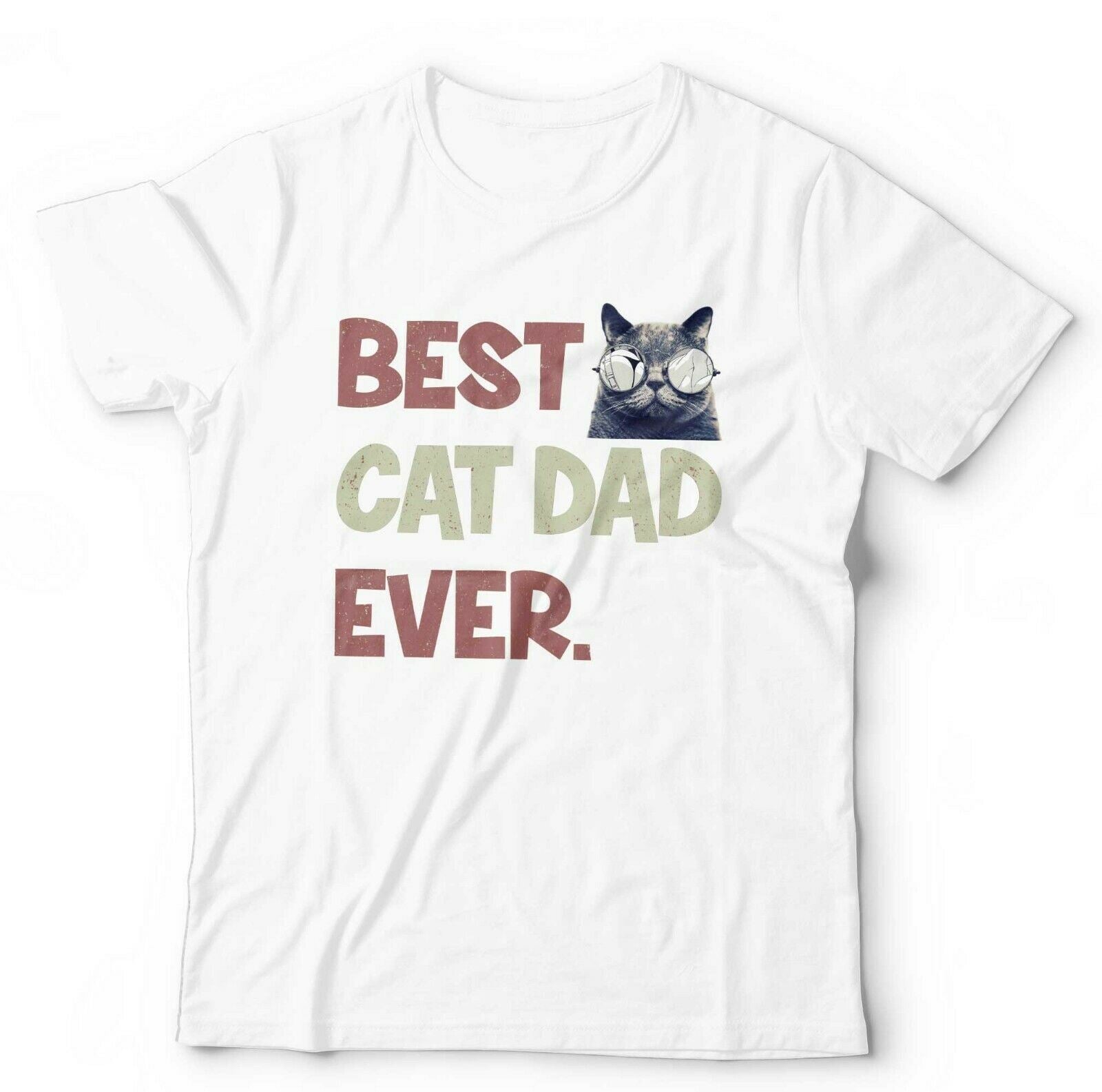 Best Cat Dad Ever 2 Tshirt Unisex & Kids