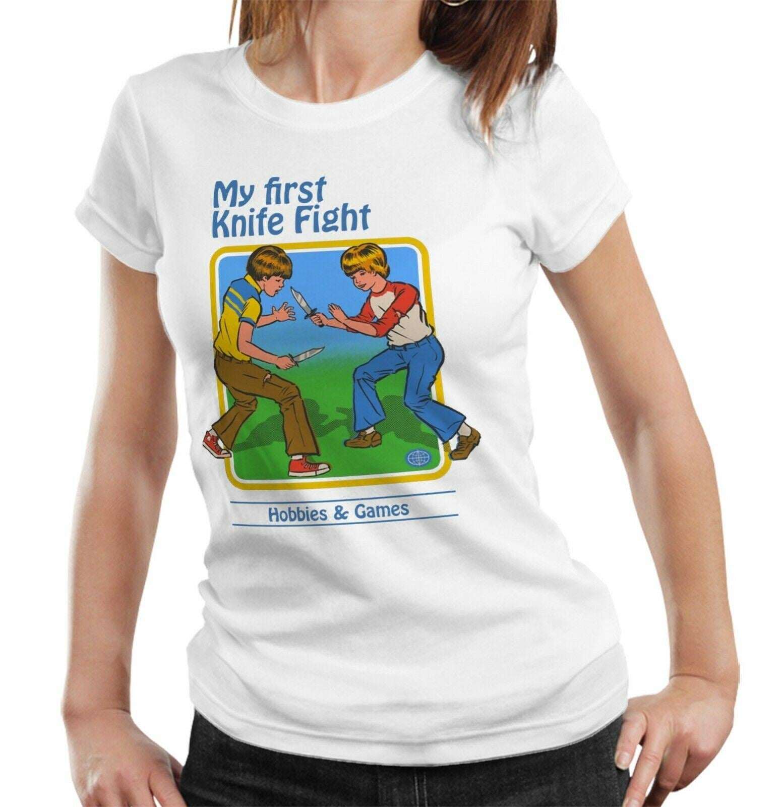 My First Knife Fight Tshirt Ladies