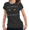 Hello Darkness My Old Friend Cats Eyes Tshirt Ladies