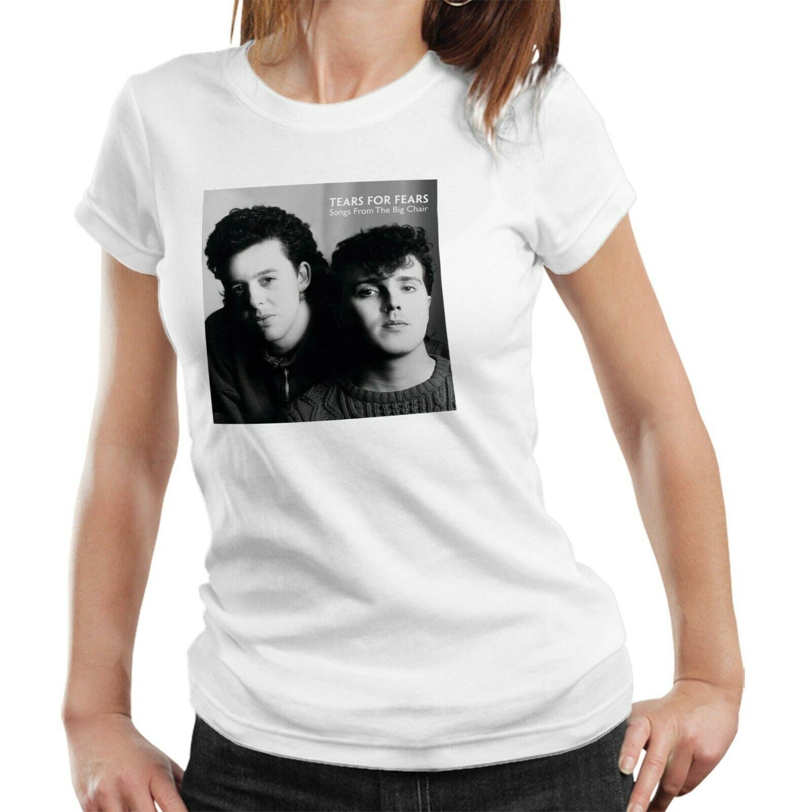 Tears For Fears Big Chair Tshirt Ladies