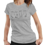 Un Deux Trios Cat Tshirt Ladies