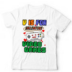 V Is For Video Games Tshirt Unisex & Kids