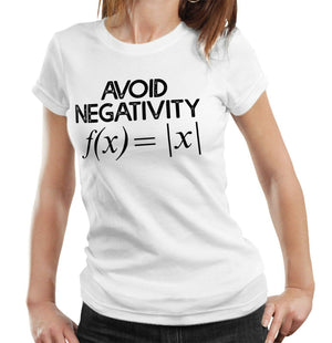 Avoid Negativity Tshirt Ladies