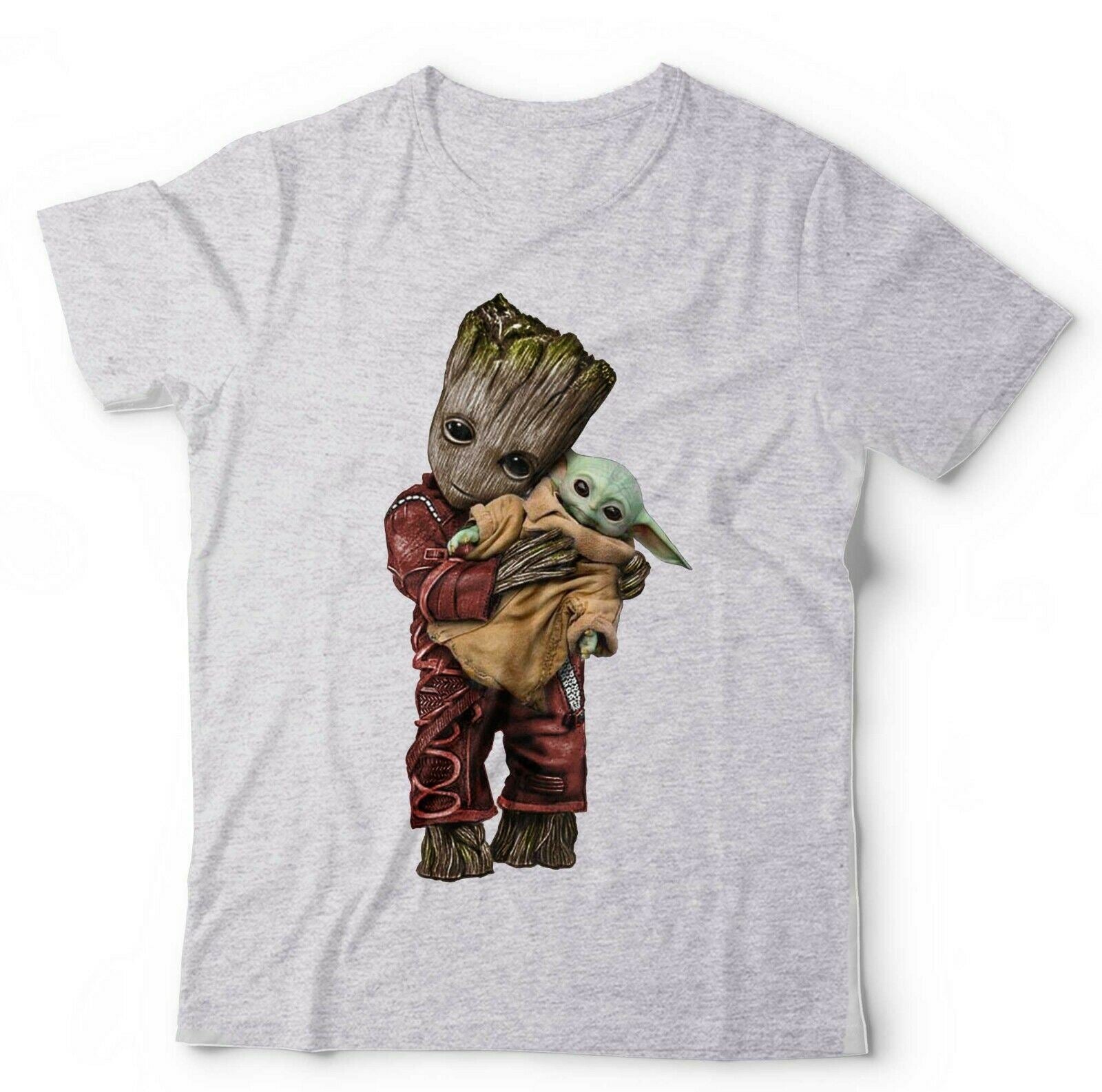 Baby Groot & Baby Yoda Tshirt Unisex & Kids