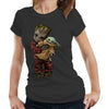 Baby Groot & Baby Yoda Tshirt Ladies