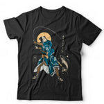 Fishing Samurai Tshirt Unisex & Kids