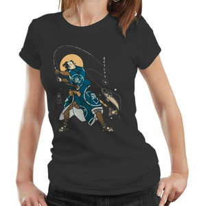 Fishing Samurai Tshirt Ladies