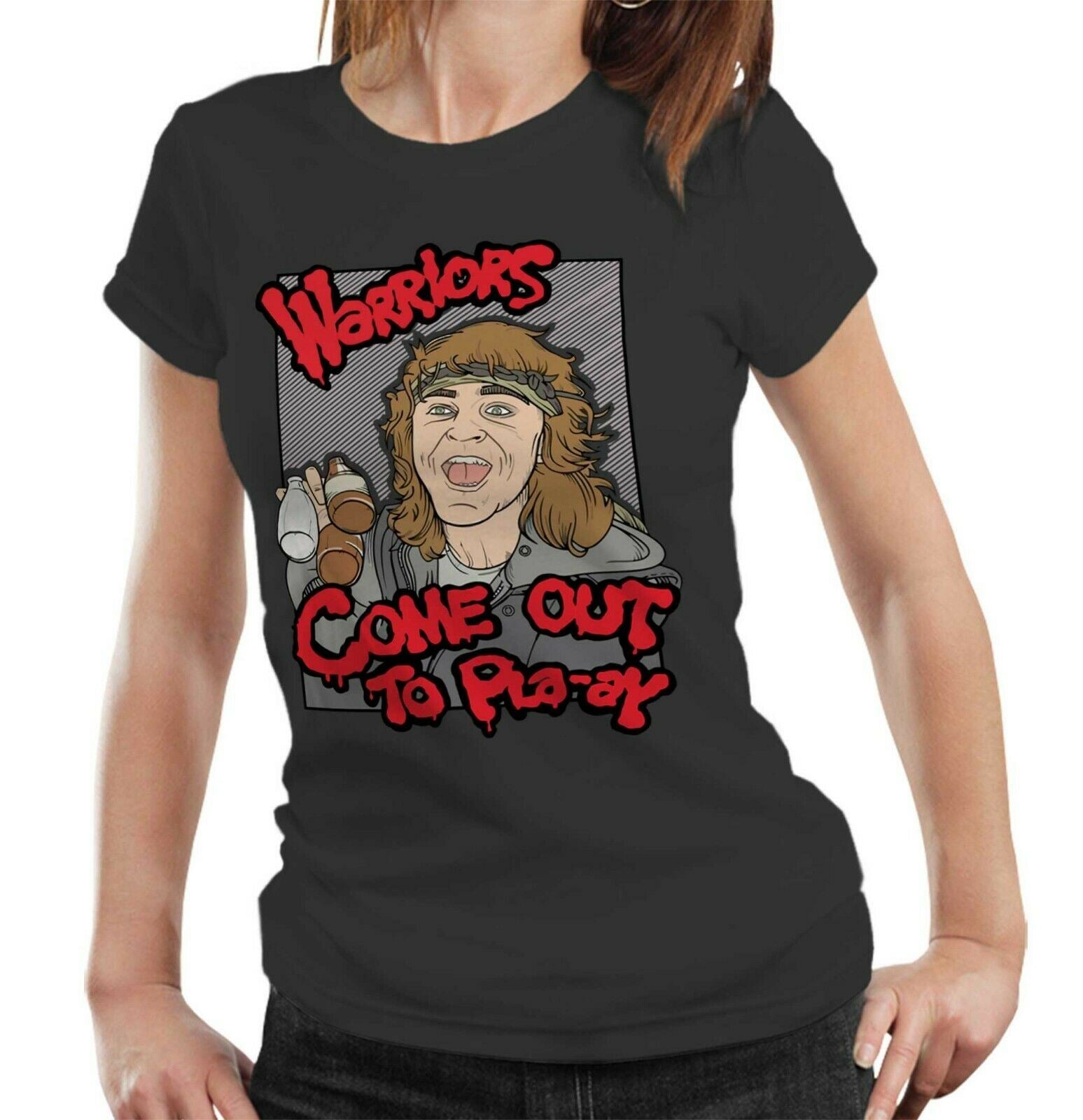 Warriors Come Out To Play Tshirt Ladies