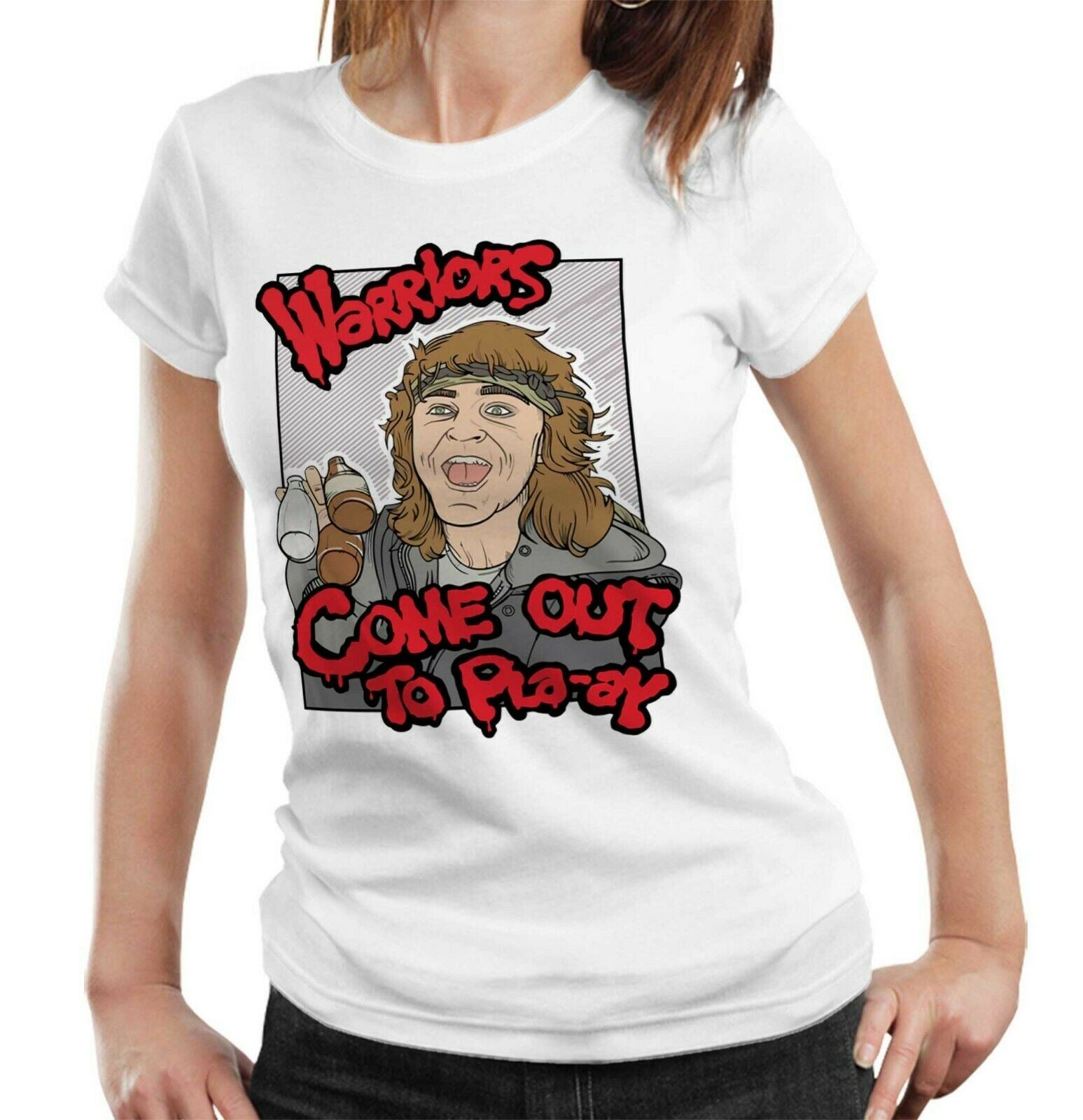 Warriors Come Out To Play Tshirt Ladies