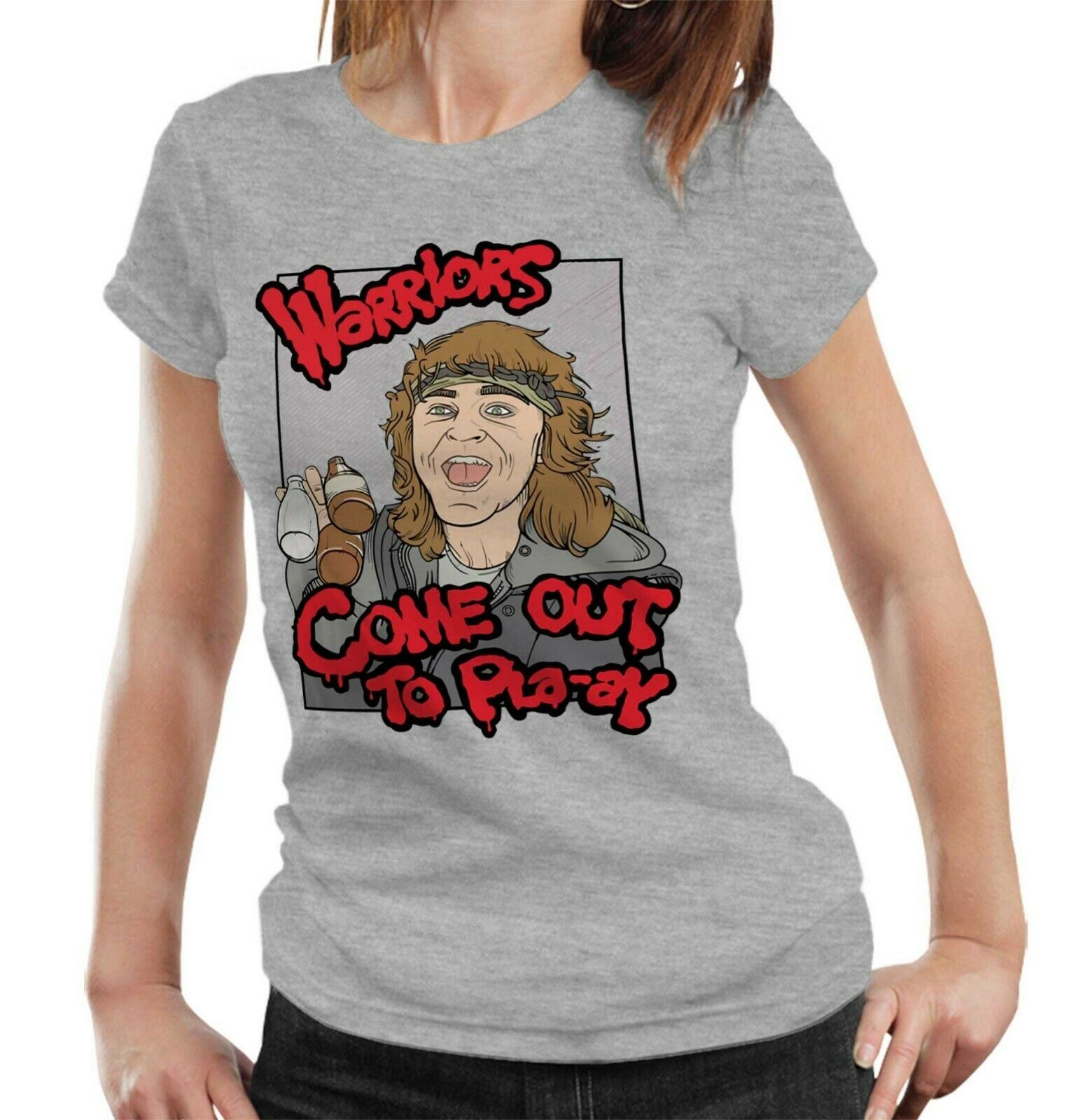 Warriors Come Out To Play Tshirt Ladies