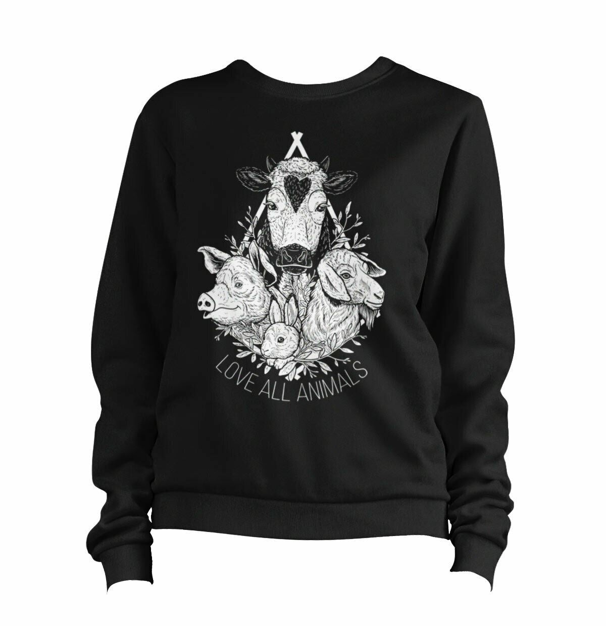 Love All Animals Sweatshirt