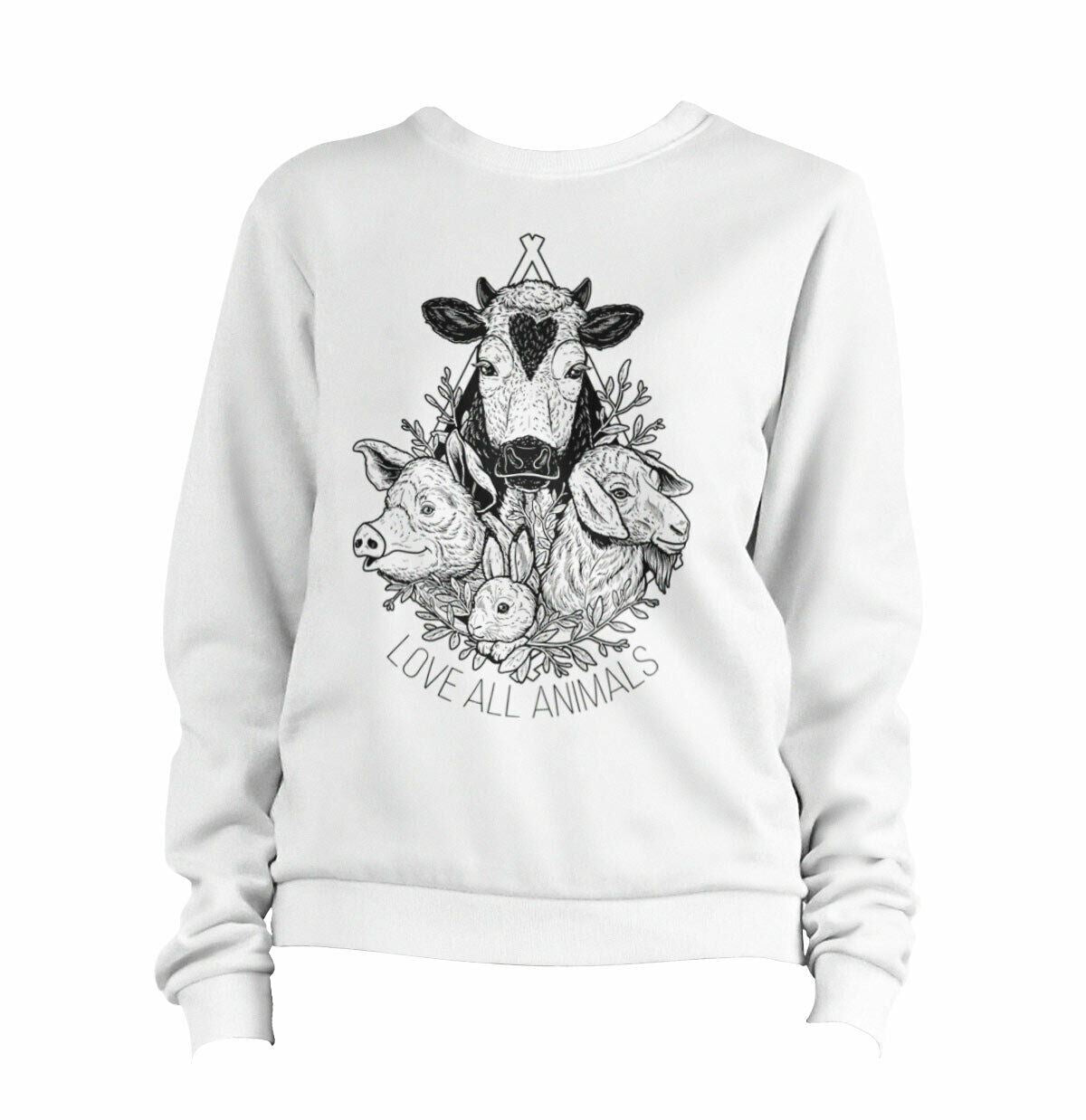 Love All Animals Sweatshirt