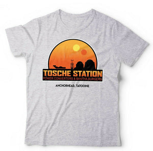 Tosche Station Power Converters & Bantha Burgers Tshirt Unisex & Kids