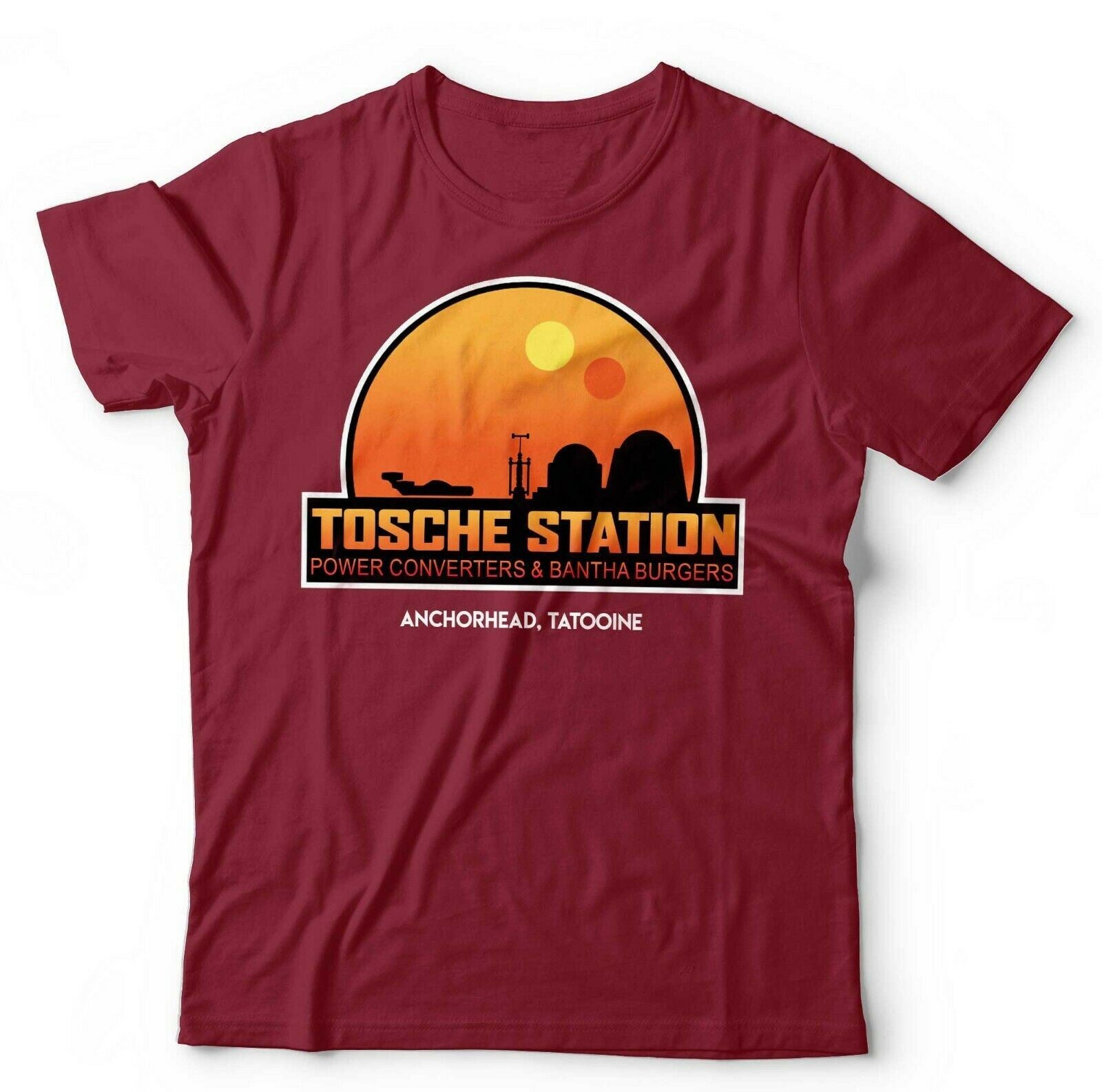 Tosche Station Power Converters & Bantha Burgers Tshirt Unisex & Kids