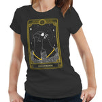 Two Of Rings Tarot Card Tshirt Fitted Ladies