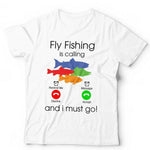 Fly Fishing Is Calling Tshirt Unisex & Kids