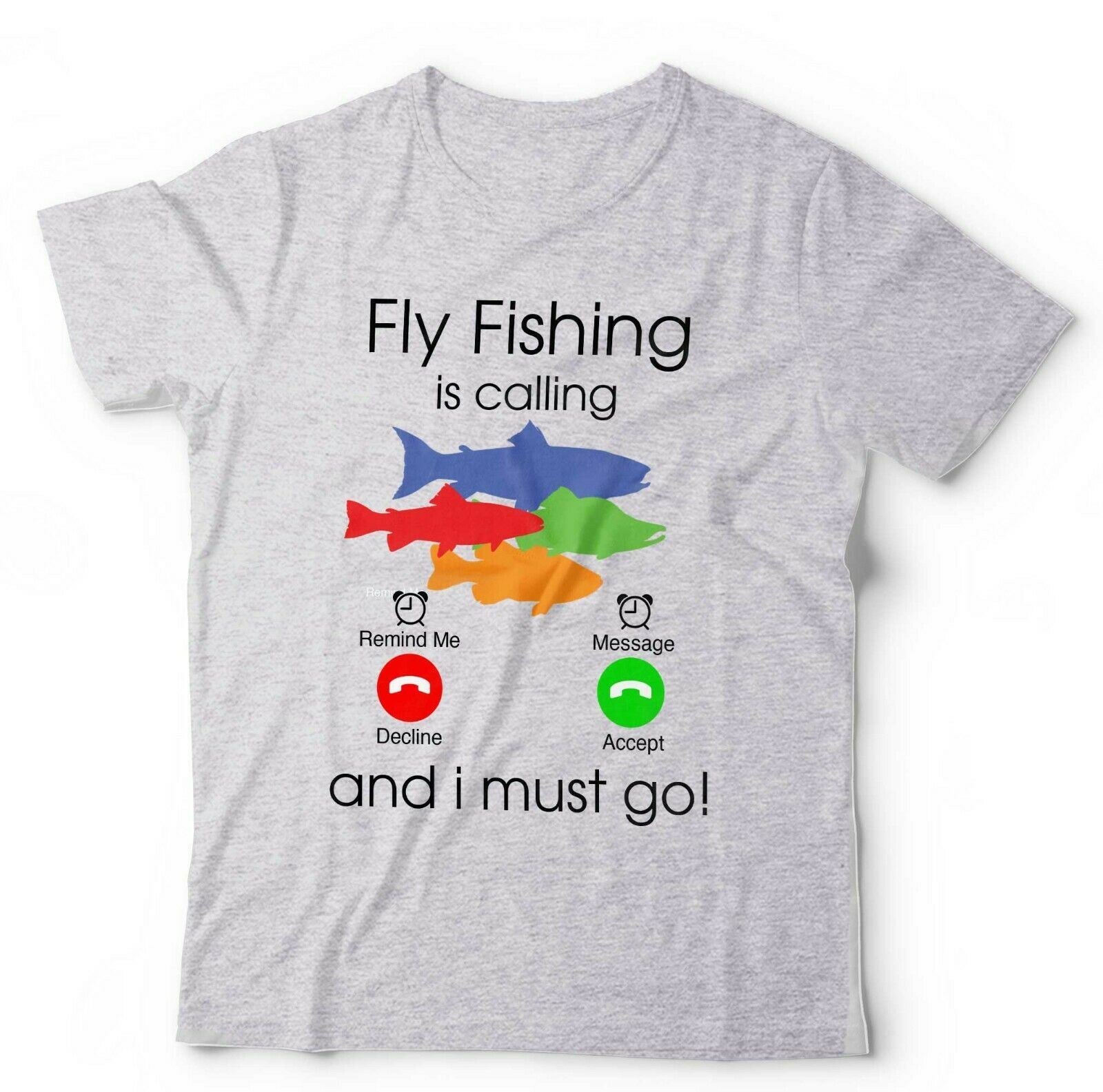 Fly Fishing Is Calling Tshirt Unisex & Kids