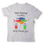 Sea Fishing Is Calling Tshirt Unisex & Kids