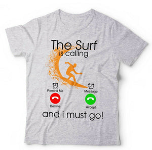 The Surf Is Calling Tshirt Unisex & Kids