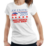 Joe Exotic Presidential Tshirt Fitted Ladies