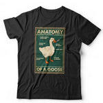 Anatomy of A Goose Unisex Tshirt