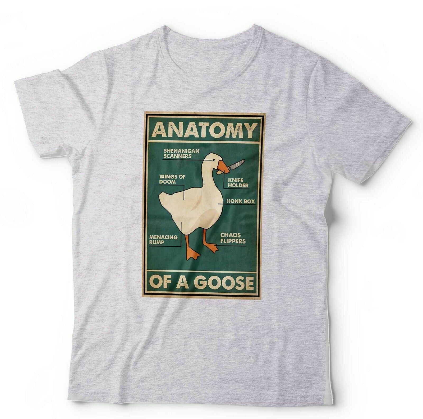 Anatomy of A Goose Unisex Tshirt