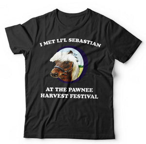 I Met Lil Sebastian Horse Pawnee Indiana T Shirt Unisex