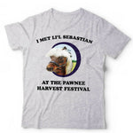 I Met Lil Sebastian Horse Pawnee Indiana T Shirt Unisex