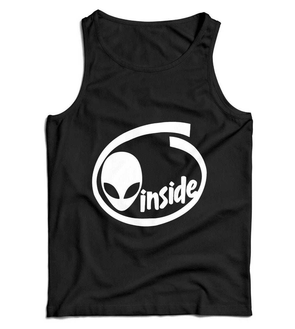 Alien Inside Vest Tanktop Fitted Ladies