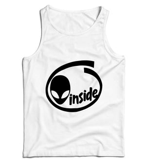 Alien Inside Vest Tanktop Fitted Ladies