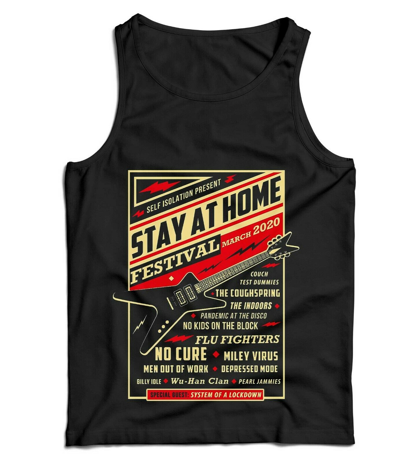 Stay At Home Festival Ladies Vest Tanktop