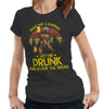 Take Me Camping Get Me Drunk Tshirt Fitted Ladies