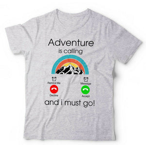 Adventure Is Calling Tshirt Unisex & Kids