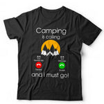 Camping Is Calling Tshirt Unisex & Kids