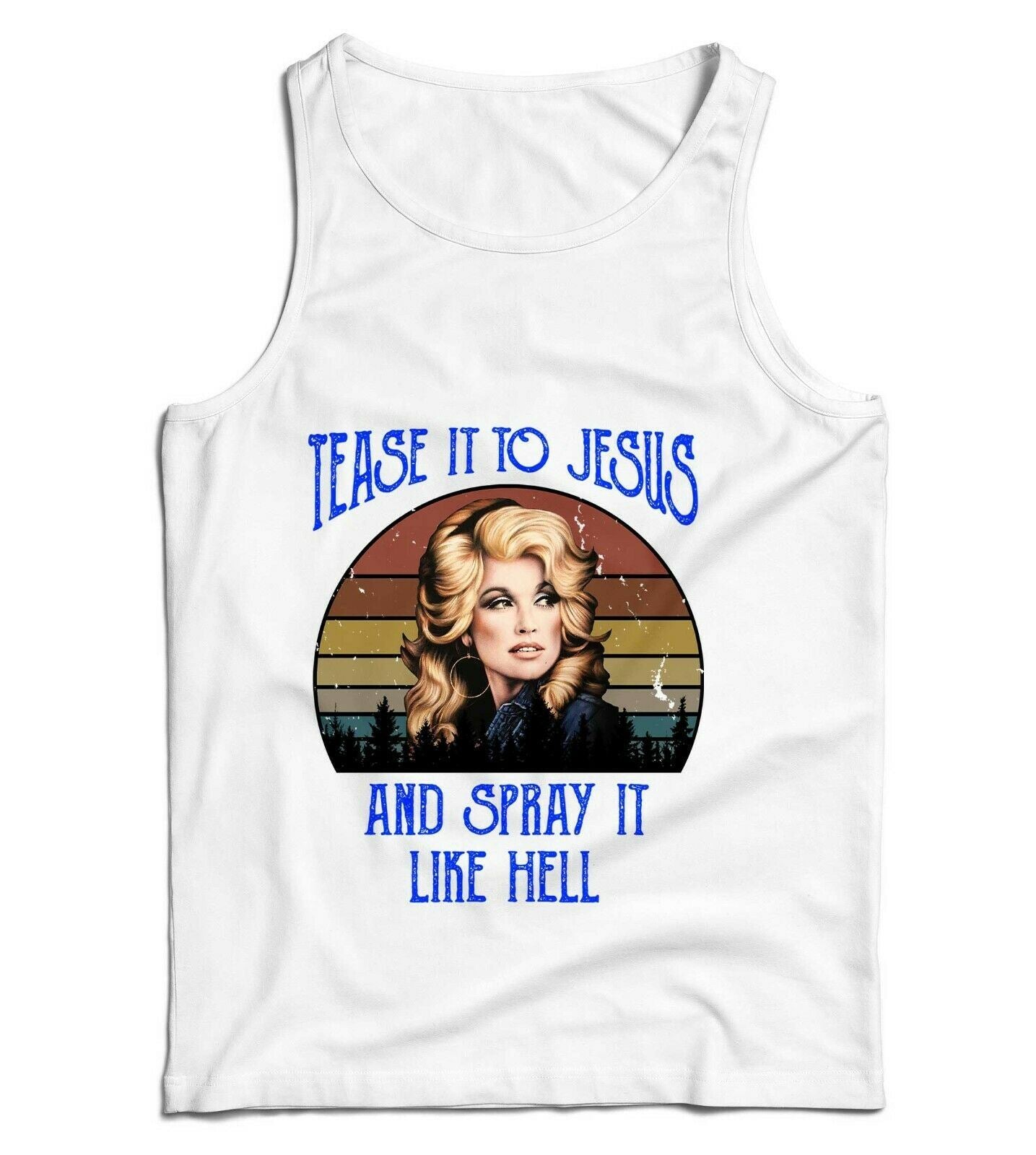 Tease It To Jesus Ladies Vest Tank Top